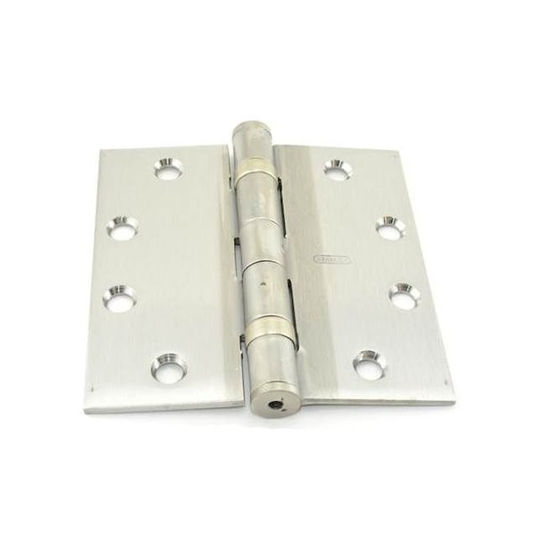 Best Hinges 4-1/2inx4-1/2in Full Mortise Ball Bearing Standard Weight Square Corner Hinge Non Removable Pin # FBB19141232DNRP - main